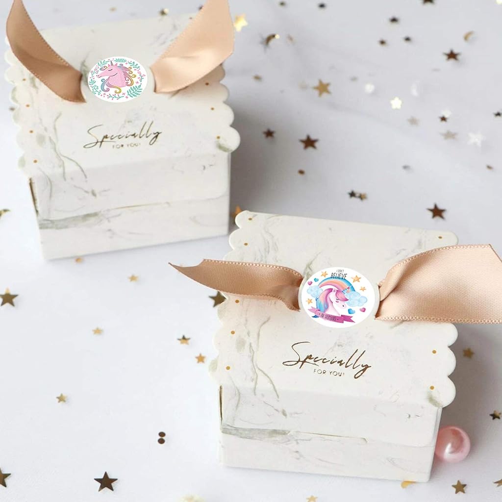 HASTHIP® 1000 Pieces Unicorn Stickers for Window Kids DIY School Birthday Party Book Gift Bag Decorations 1 Inch Self-Adhesive Paper 2000 PCS HASTHIP® 1000 Pieces Unicorn Stickers for Window Kids DIY School Birthday Party Book Gift Bag Decorations 1 Inch Self-Adhesive Paper 2000 PCS